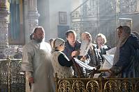  Божественная литургия и отпевание архимандрита Сергия (Шагаева) в Тихвинском храме Ногинска 